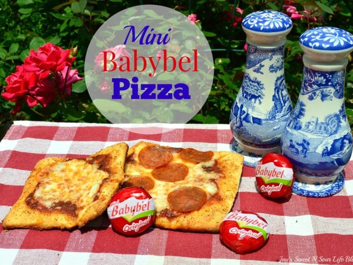 Mini Babybel Pizza. Bake up some kid-friendly mini babybel pizzas. They are perfect for quick weeknight dinners or easy to make weekend meals.