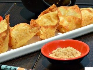 Homemade Crab Rangoon
