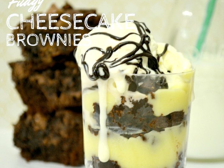 Fudgy Cheesecake Brownies