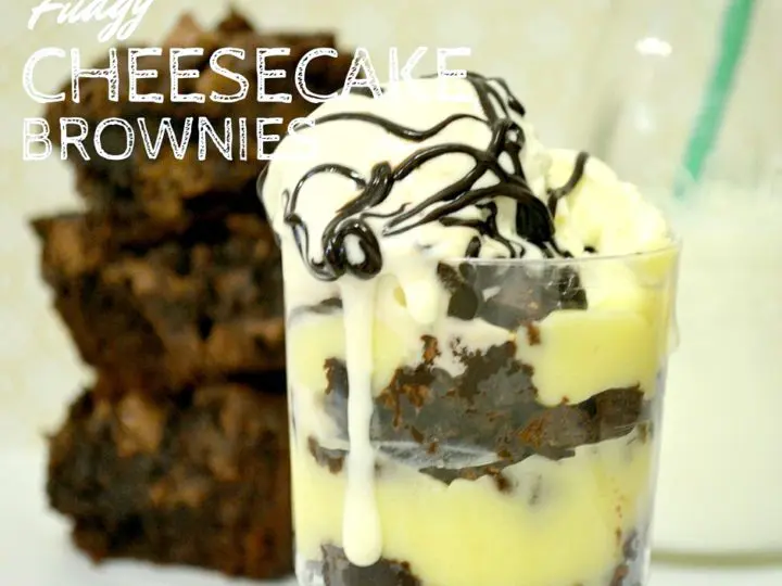 Fudgy Cheesecake Brownies