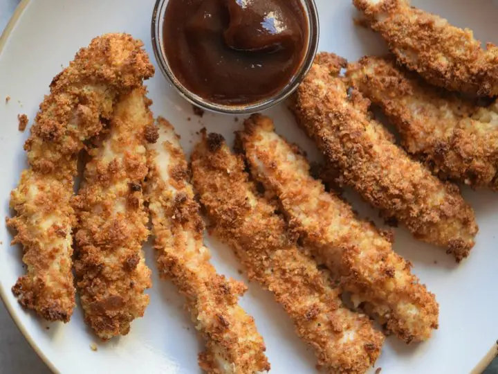 Easy Spicy Chicken Strips Plated. Spicy Chicken Strips are perfect for weeknight dinners. It's an easy and quick recipe that only takes a few minutes to fry up, yet it is packed full of flavor and super addictive.