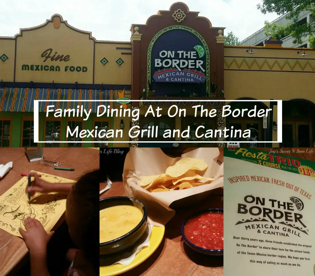 Enjoy a family dinner night out at your local On The Border Mexican Grill and Cantina. See all of the new delicious foods they offer along with my family's favorite dishes.