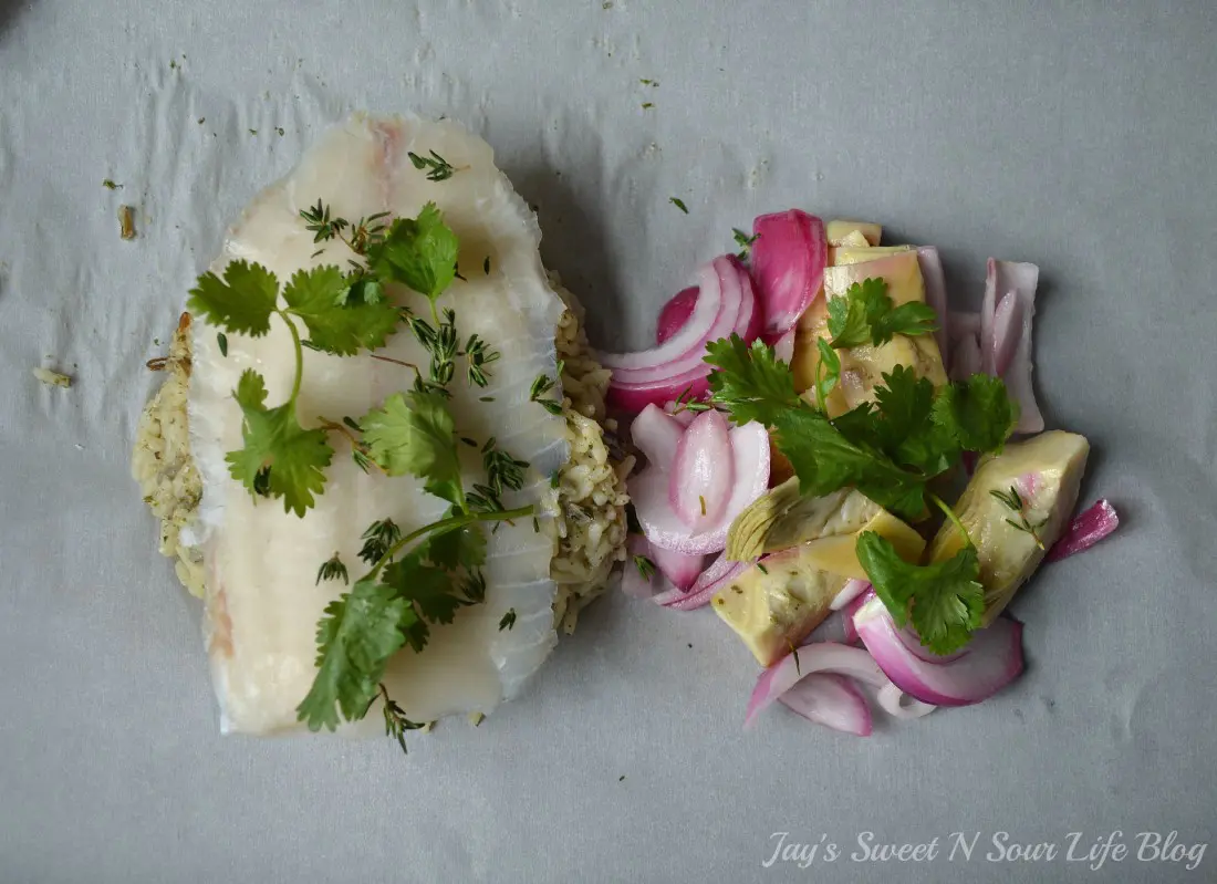 Lemon Roasted Tilapia and Vegetables Step 2. Dinner for two has never been so easy and delicious. This Fresh Lemon Roasted Tilapia and Vegetables are full of fresh flavor and spices.