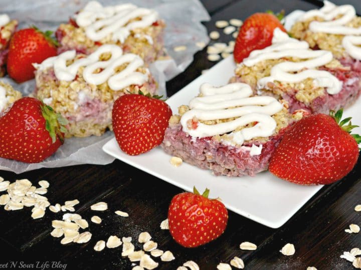 Strawberry Breakfast Bars