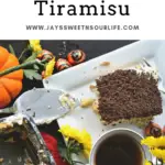 Pumpkin Tiramisu. Fall means pumpkin and whats fall without pumpkin flavored desserts. Enjoy a slice of this amazingly easy to make Pumpkin Tiramisu with your morning cup of coffee.