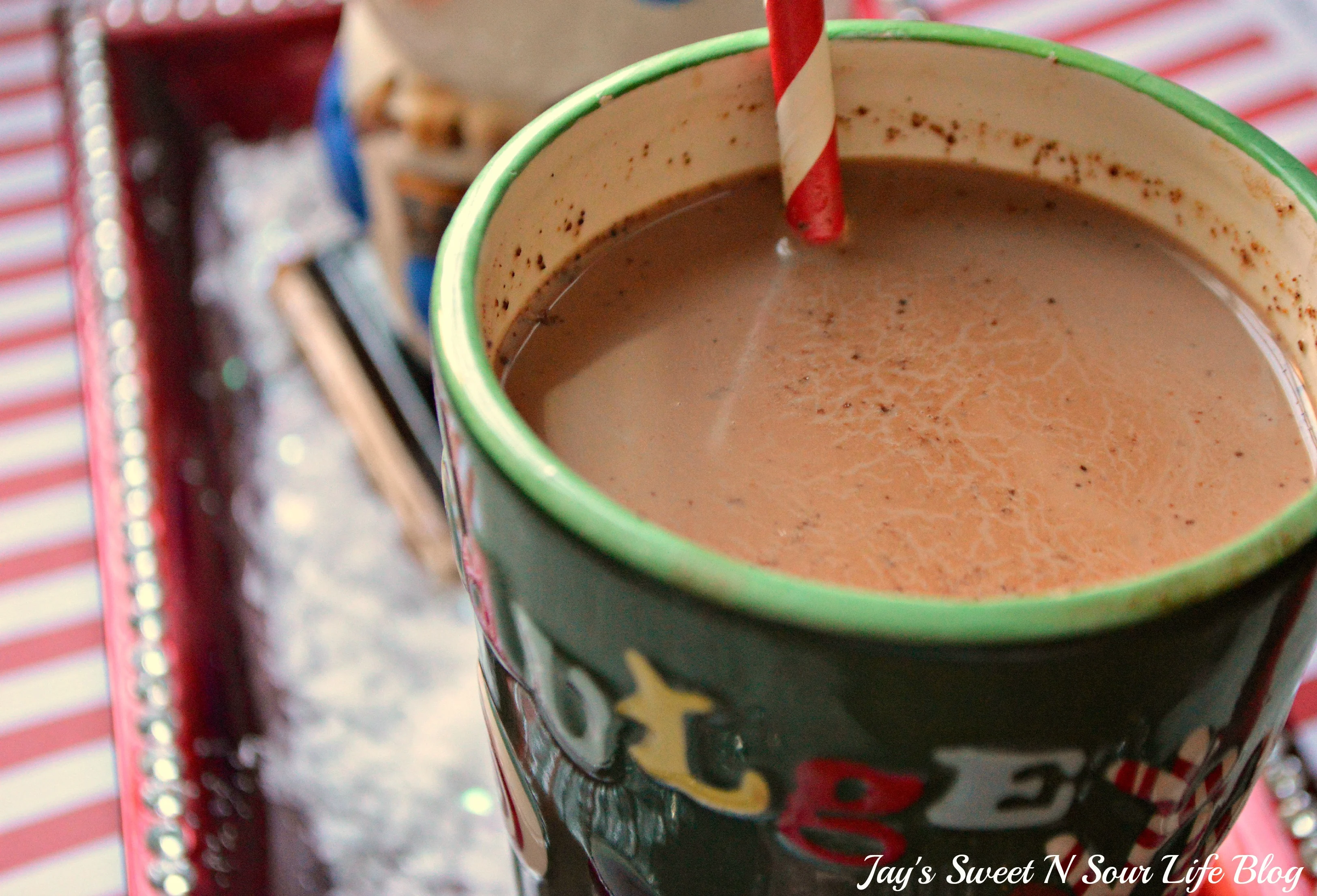 Eggnog Hot Chocolate Cup. This decadent Eggnog Hot Chocolate is the perfect holiday drink for Christmas Parties. Made in the slow cooker, this eggnog infused hot chocolate is smooth, creamy, chocolatey, and easy to make.