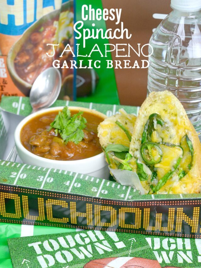 Cheesy Jalapeno Garlic Bread