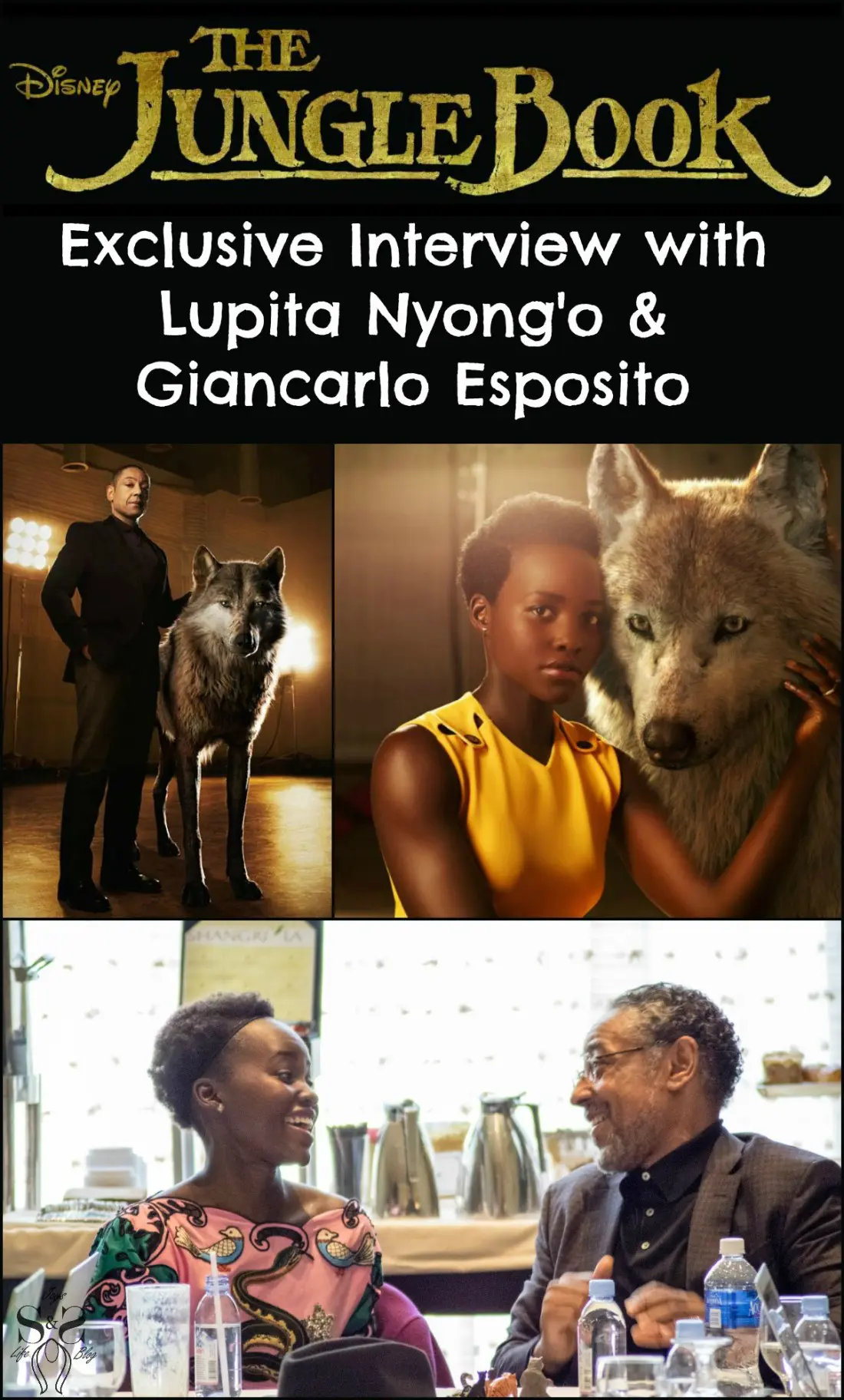 Read my exclusive interview with Giancarlo Esposito and Luptia Nyong'o, where we discussed their roles as Akela and Raksha in Disney's The Jungle Book. Now available on DVD, Blu-ray, and Digital today.