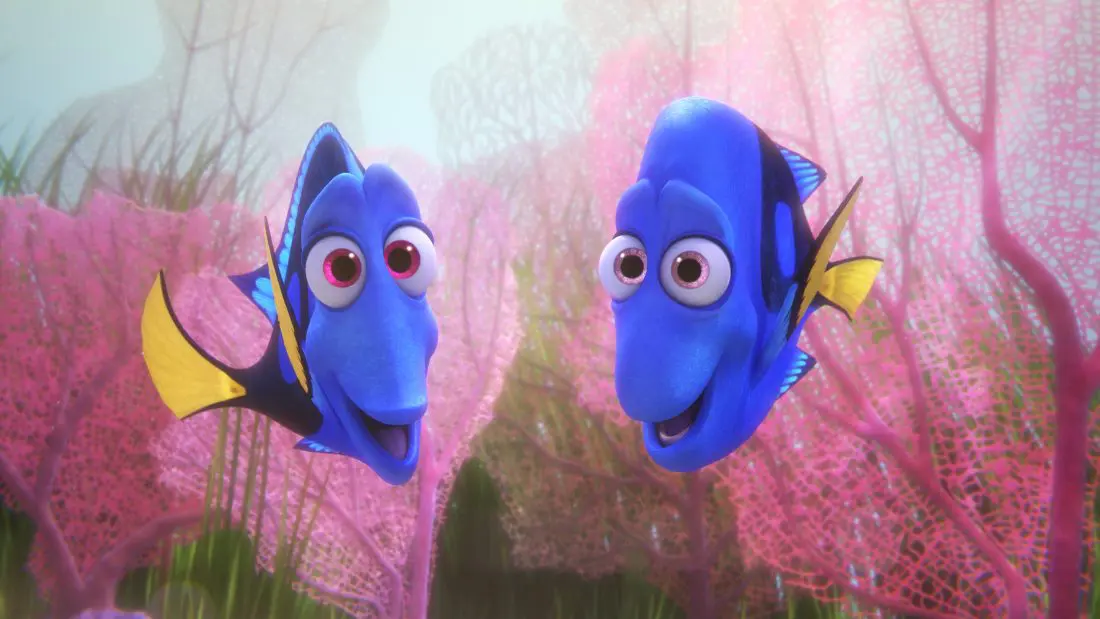 FINDING DORY &ndash; Pictured (L-R): Jenny and Charlie. &copy;2016 Disney&bull;Pixar. All Rights Reserved.