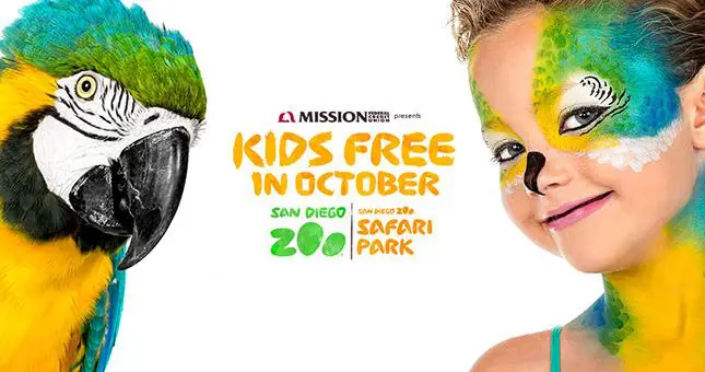 kids free at san diego zoo safari park