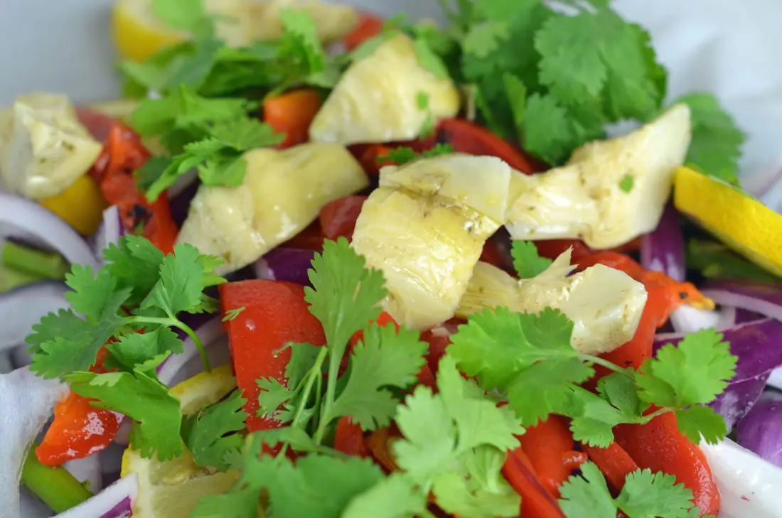 Easy To-Go Brunch Bowl filled with maple sausage, roasted vegetables, and potatoes. This delicious savory breakfast bowl recipe is perfect for on-the-go families and makes for a great base for other breakfast bowl ideas.
