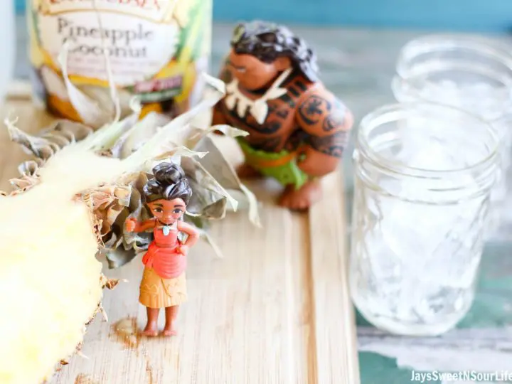 Moana Pineapple Soda Punch