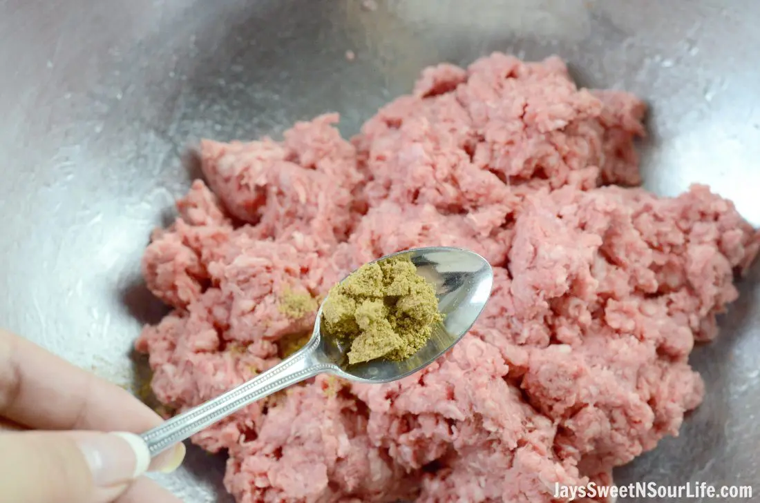 Mediterranean Bison Burger Step 1. Deck the halls and your home with the smell of delicious fresh made Mediterranean Bison Burger and fries using Boar's Hummus as a spread.