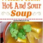 Instant Pot Hot and Sour Soup. Enjoy a warm bowl of Instant Pot Hot and Sour Soup with the family. Made with or without your favorite tofu, this meatless traditional Chinese soup is an easy weeknight dinner option. Inside of a flavorful hot and sour broth, you will find bamboo shoots, fresh cilantro, and more.