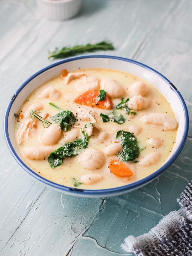 Instant Pot Chicken Gnocchi Soup