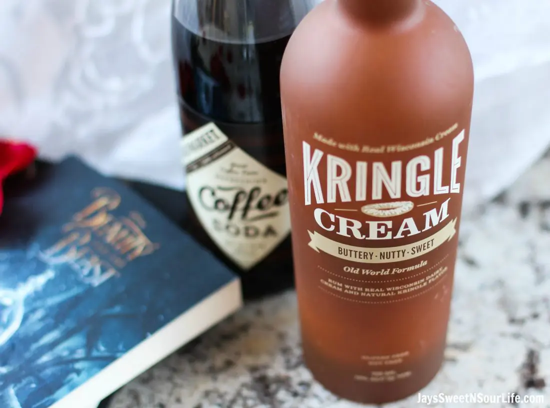 Beauty and the Beast Cocktail Ingredient. Break the curse with this Disney inspired Beauty and the Beast Cocktail. Made with layers of Kringle Cream Liqueur and Coffee Soda, this simple but elegant cocktail recipe delivers a delicious big flavor.