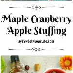 Bring something new to the dinner table. Try this healthy spin to this classic holiday dish with my Maple Cranberry Apple Stuffing.