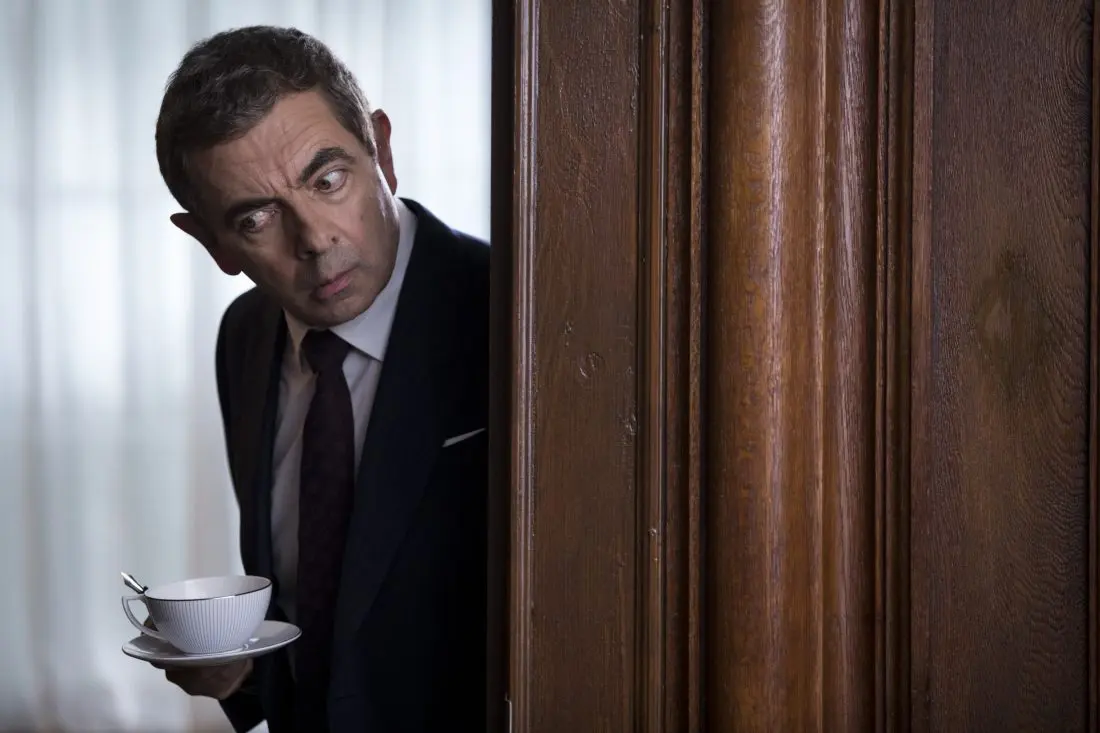 Rowan Atkinson returns as Johnny English in JOHNNY ENGLISH STRIKES AGAIN, a Focus Features release.Credit:  Giles Keyte / Focus Features