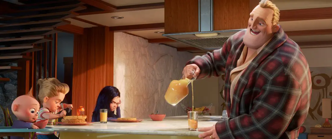 HE&rsquo;S GOT THIS &ndash; Bob Parr aka Mr. Incredible attempts his most heroic feat yet: spearheading life at home with Violet, Dash and baby Jack-Jack, whose super powers are about to be discovered by his family. Written and directed by Brad Bird and produced by John Walker and Nicole Paradis Grindle, Disney&bull;Pixar&rsquo;s &ldquo;Incredibles 2&rdquo; busts into theaters on June 15, 2018. &copy;2018 Disney&bull;Pixar. All Rights Reserved.