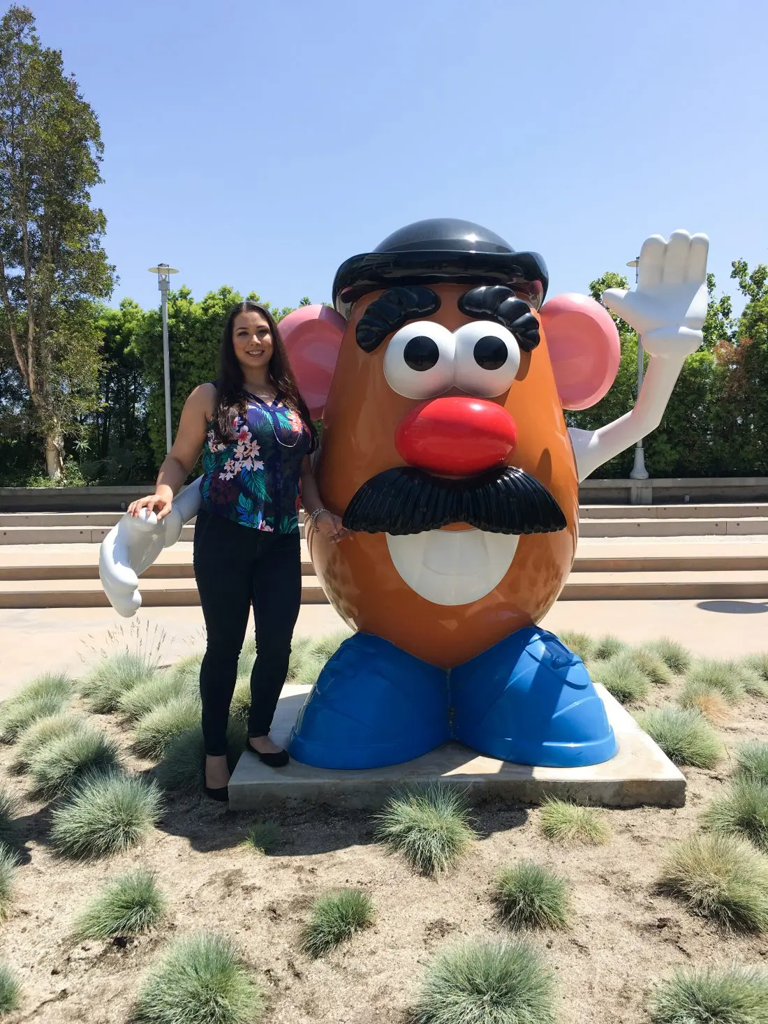 Jessica Simms Jays Sweet N Sour Life at Disney Channel animation Building stnading with Mr. Potato Head. Read my full article on Disney Channel's Big City Greens, A Peek Inside This NEW 2 Funny + 1 Part Heart Series.