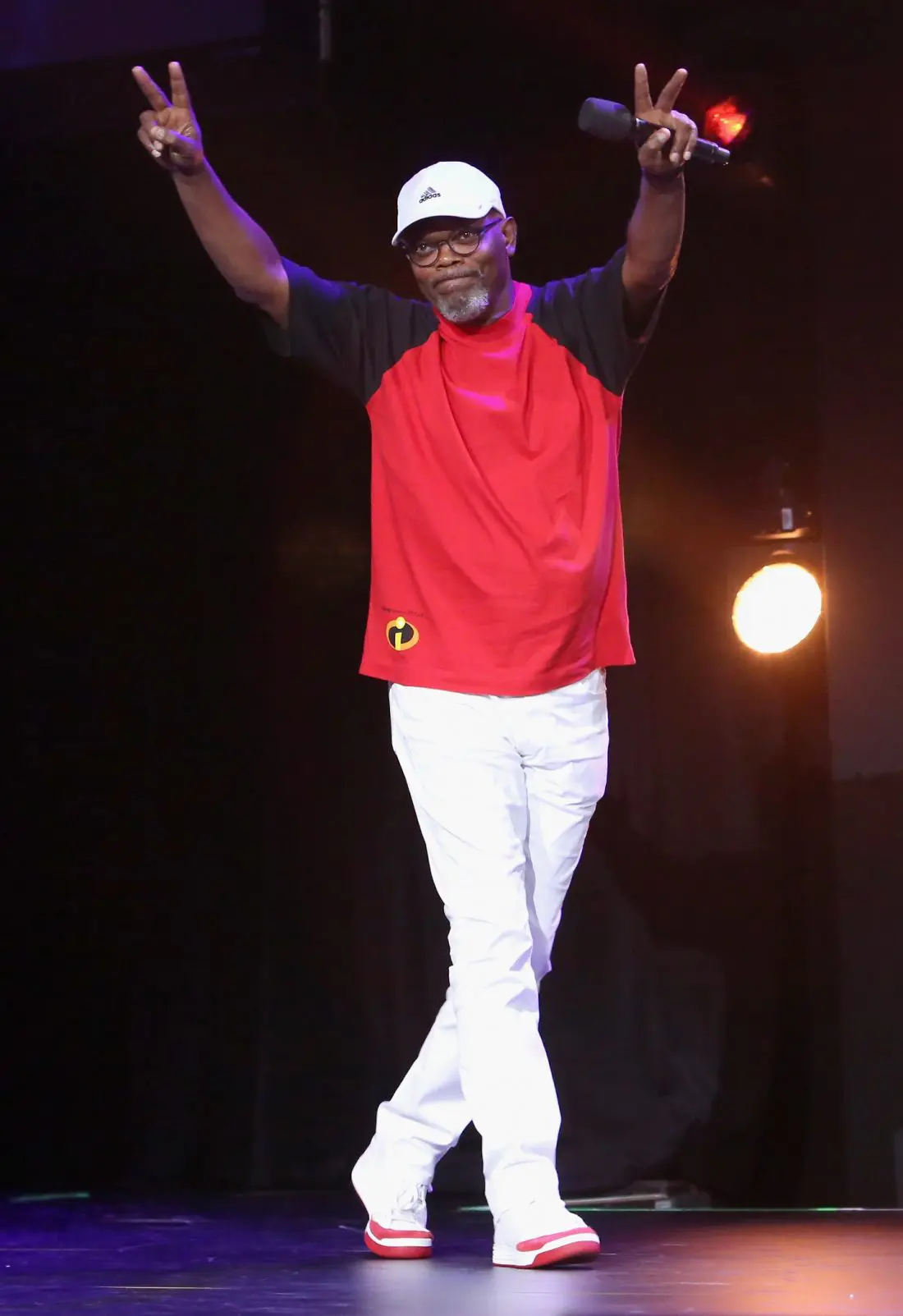 Actor Samuel L. Jackson of INCREDIBLES 2 took part today in the Walt Disney Studios animation presentation at Disney's D23 EXPO 2017 in Anaheim, Calif. 