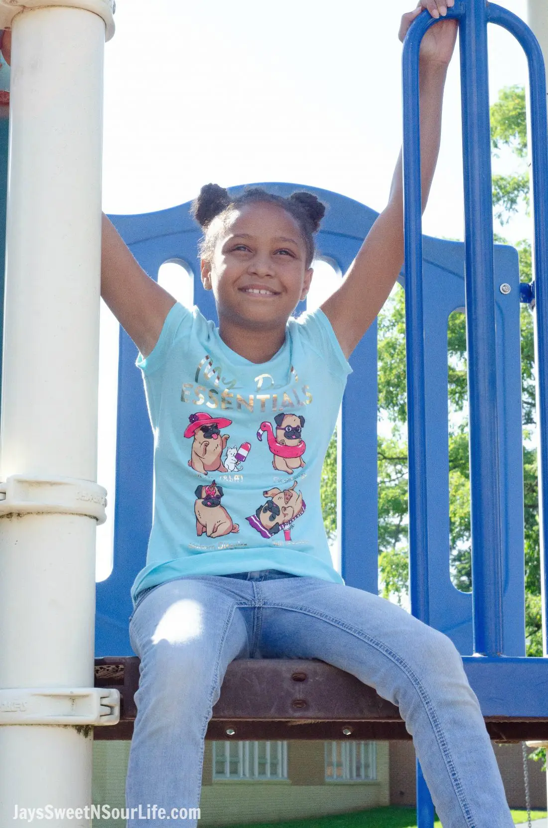 Justice Back To School Shirt Lifestyle Playground. Back To School Must Have Fashion For Tweens via JaysSweetNSourLife.com
