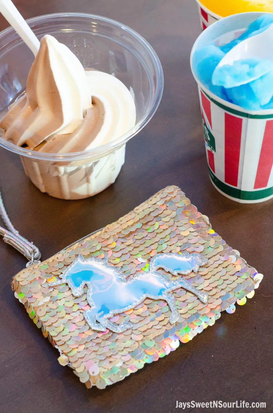 Justice Back To School Unicorn Wallet Lifestyle Ice Cream. Back To School Must Have Fashion For Tweens via JaysSweetNSourLife.com