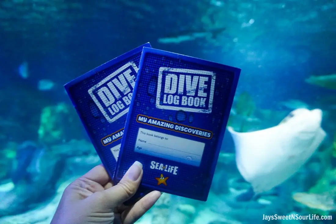 Sea Life - Visit Cabarrus County - Dive Log Book. A Large Families Adventure Guide To Cabarrus County - North Carolina - via JaysSweetNSourLife.com.