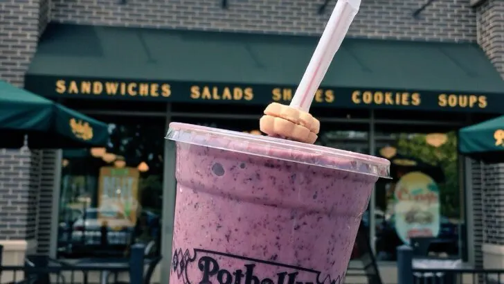Free Shake Friday at Potbelly Mixed Berry Smoothie. July 27th is Free Shake Friday at Potbelly, claim your free shake or smoothie with any purchase by just saying 