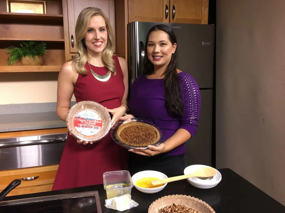 Fox News 45 Morning Show National Pecan Pie Day Featuring Jessica Simms from JaysSweetNSourLife.com. Full recipe as well as fun facts about Pecan Pie.