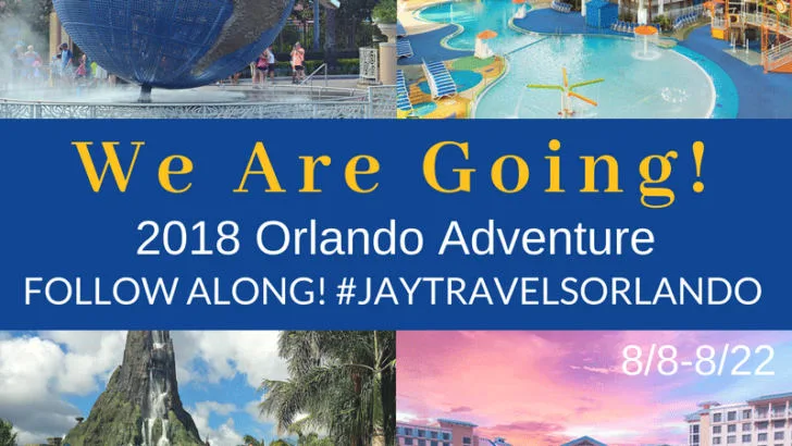 2018 Orlando Adventure Button for Jay's Sweet N Sour Life.