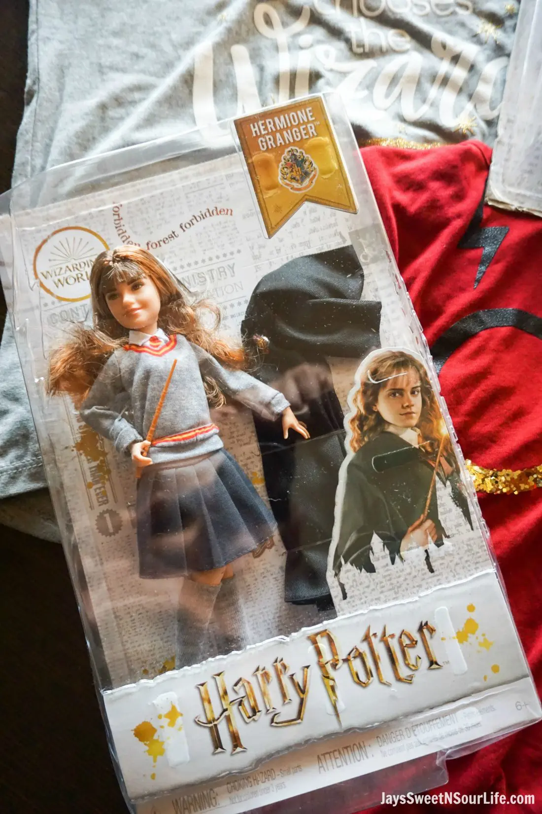Harry Potter Dolls Closeup Hermione. Learn more aboutthese collectable Harry Potter Dolls at Jayssweetnsourlife.com . 