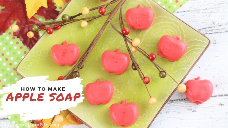 Learn How To Make Apple Soap Social Share. Create your very own Apple Soap's to give away as gifts for the holidays or decorate your home.