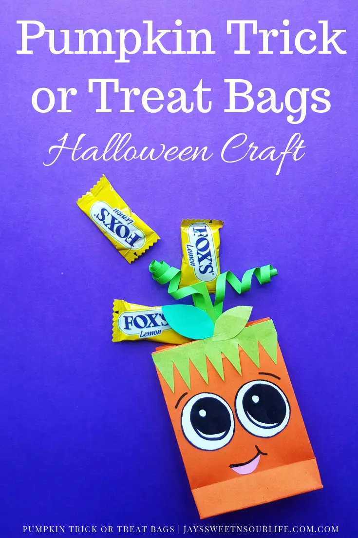 Pumpkin Trick or Treat Bags Halloween Craft. These Pumpkin Trick or Treat Bags are so cute and perfect for Halloween celebrations. They are so easy to make, and even more fun to hand out to friends. 