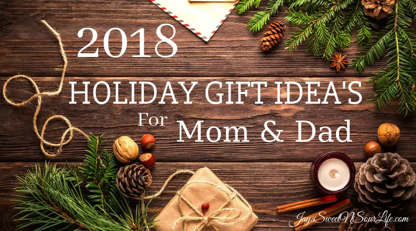 2018 Holiday Gift Ideas For Mom and Dad. This season take the guess work out of what to give mom and dad. Read more about the hottest gifts of the season on my blog.
