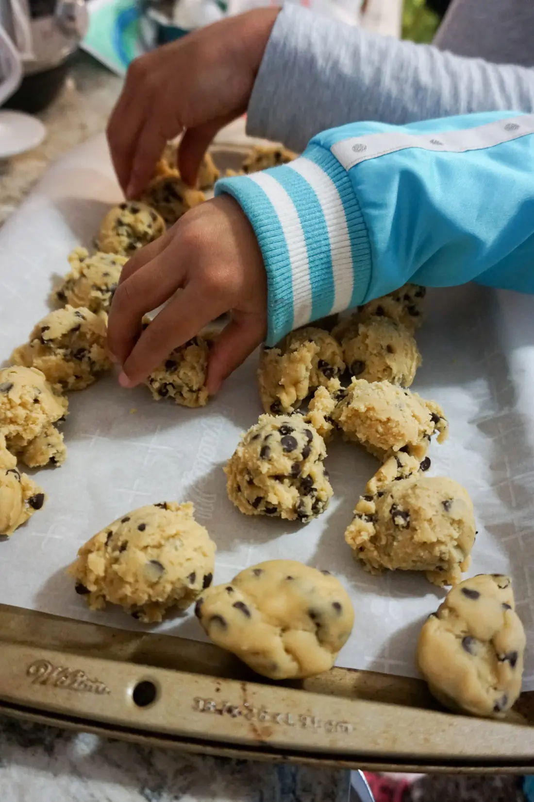 The Future is In Good Hands Making Cookies. Learn more about how we baked cookies to bring our community together.