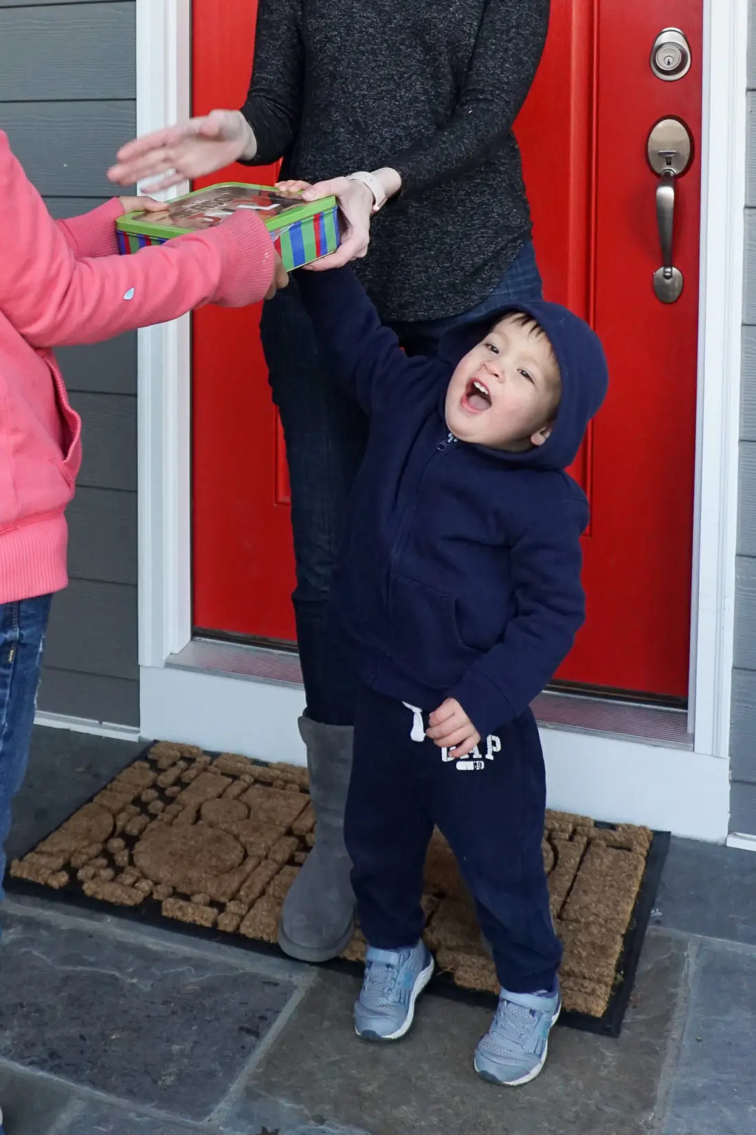 The Future is In Good Hands Happy Toddler. Learn more about how we baked cookies to bring our community together.