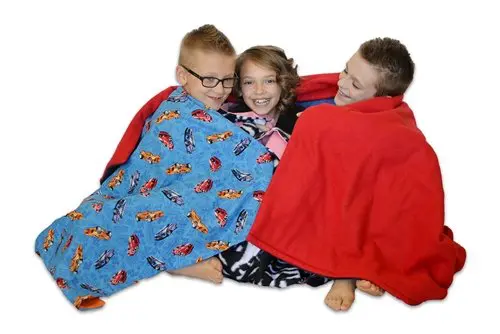 Sensory Goods' Weighted Blankets continue to change lives by giving families and individuals the sleep they desire and deserve. Read about all the toys on my Holiday Gift Ideas For Kids Guide.
