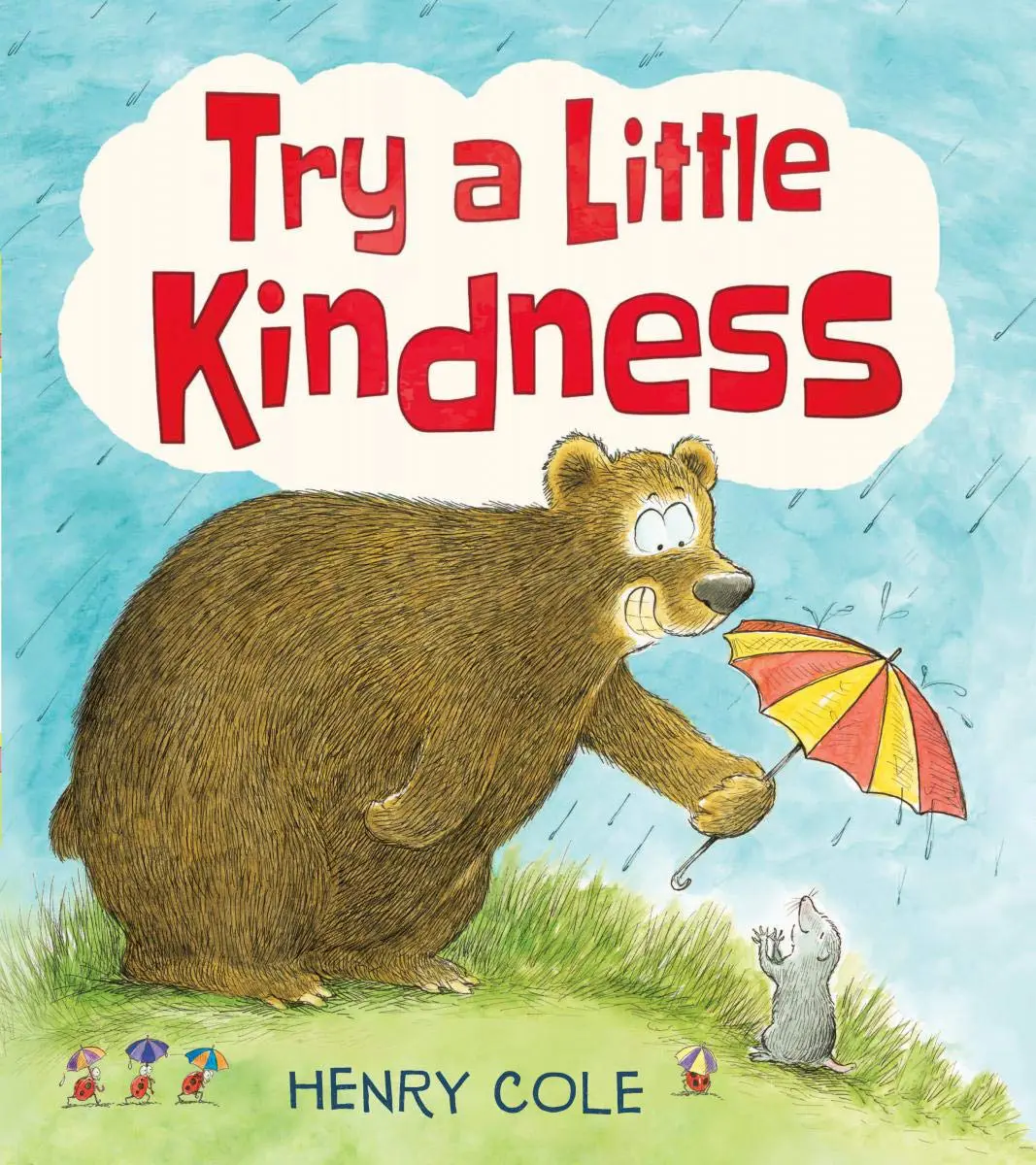 In this funny picture book, bestselling illustrator Henry Cole shows kids different ways to be kind with his hysterical cartoon animal characters. Read more about this book and more books in my Holiday Gift Ideas For Kids Guide.