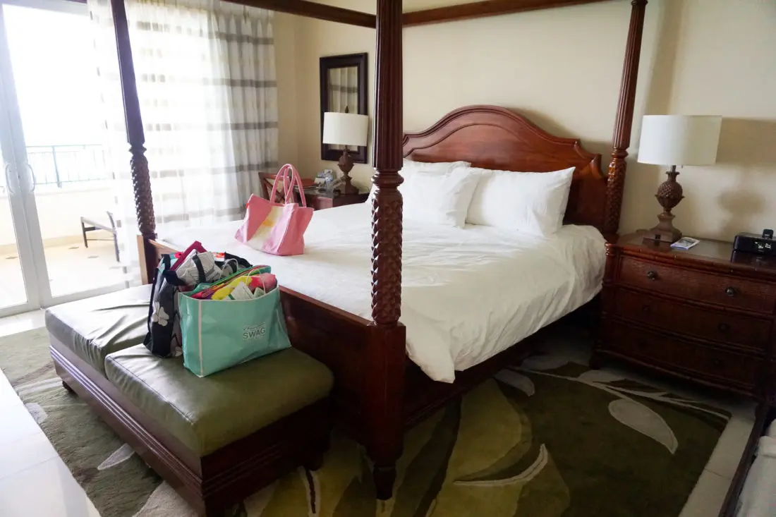Oceanfront Family Suite Beaches Resorts in Turks and Caicos King Size Bed. Paradise does exist, and it's only a plane ride away. Take a look inside our suite in this Oceanfront Family Suite Room Tour at Beaches Resorts in Turks and Caicos.