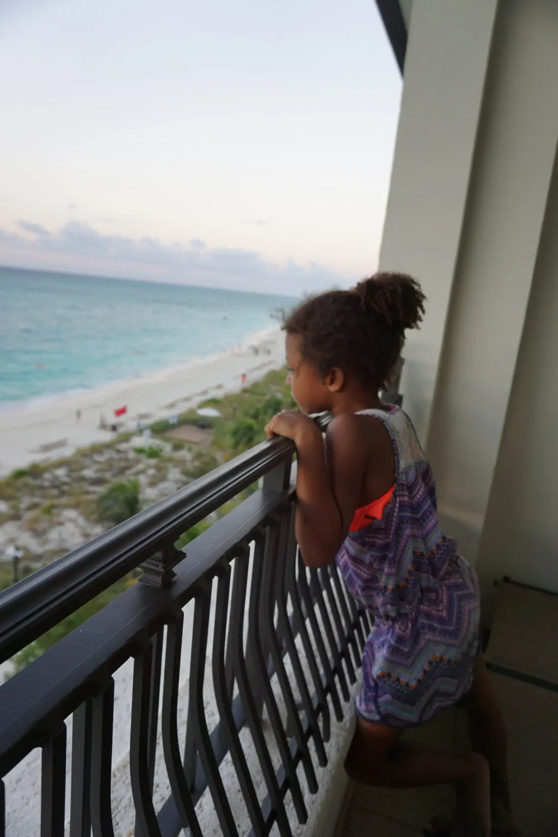 Oceanfront Family Suite Room Tour at Beaches Resorts in Turks and Caicos Girl On Balcony. Paradise does exist, and it's only a plane ride away. Take a look inside our suite in this Oceanfront Family Suite Room Tour at Beaches Resorts in Turks and Caicos. 