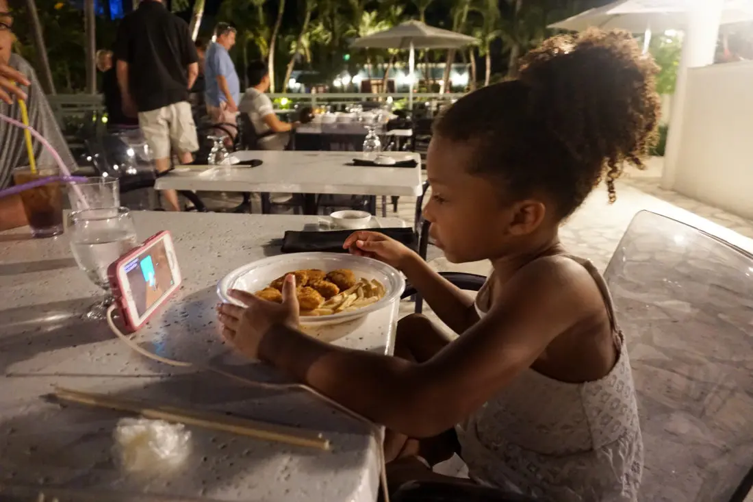 Girl Eating Soy Sushi Bar Beaches Resorts ini Turks and Caicos. Planning a trip to Beaches Resorts in Turks and Caicos? Learn about how you can celebrate your birthday in style during your next trip.