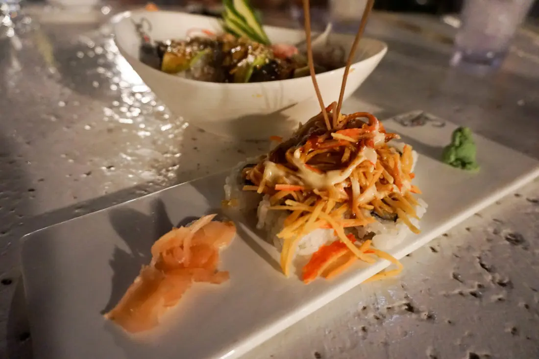 Soy Sushi Bar Sushi Plate Beaches Resorts ini Turks and Caicos. Planning a trip to Beaches Resorts in Turks and Caicos? Learn about how you can celebrate your birthday in style during your next trip.