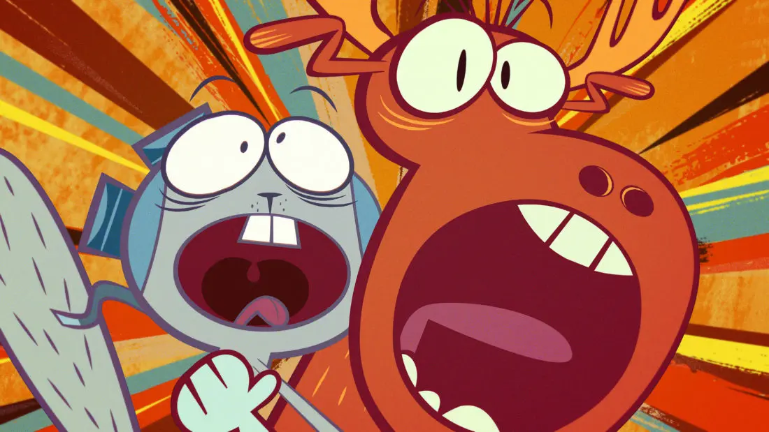 The Adventures of Rocky and Bullwinkle season two Closeup. DreamWorks The Adventures of Rocky and Bullwinkle season two is now available on Amazon Prime Video. Your favorite squirrel and moose are back for more daring escapades and we have two fun clips to share with you!