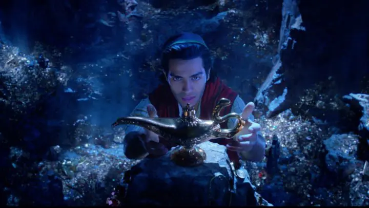 Disney's Aladdin Magic Lamp. Take a Special First Look At Disney's Aladdin, plus see Will Smith As The Genie! Never before seen footage and photos of the film are now available.