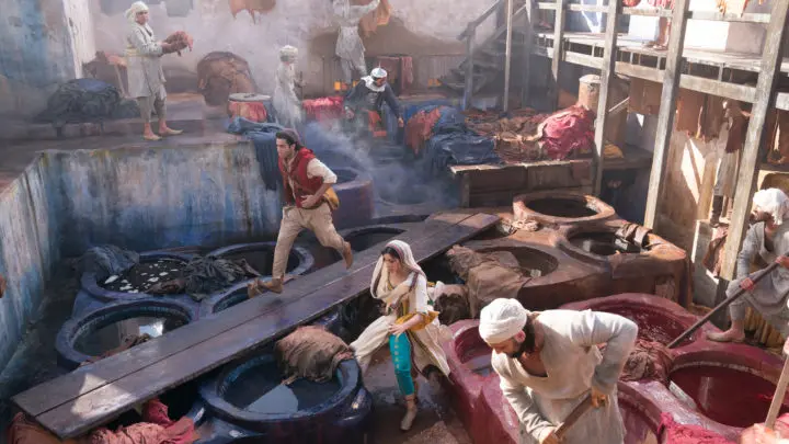 Disneys Aladdin Running Scene. Take a Special First Look At Disney's Aladdin, plus see Will Smith As The Genie! Never before seen footage and photos of the film are now available.
