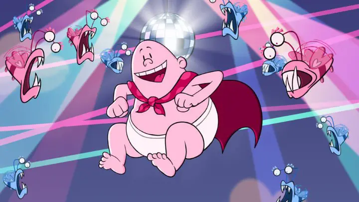 The Epic Tales of Captain Underpants Dancing. The second&nbsp;season of&nbsp;DreamWorks The Epic Tales of Captain Underpants&nbsp;is now available exclusively on Netflix. Read more about it on my blog.