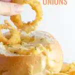 Easy Fried Onions. Spend more time with the family creating Easy Winter Meals With The Family featuring Easy Fried Onions and Loaded Potato Idahoan&reg; Steakhouse&reg; Soups. This crispy restaurant quality Easy Fried Onions will make your taste buds sing. Perfect for helping create Easy Winter Meals With The Family.