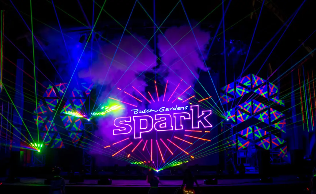 Spark Show at Busch Gardens Williamsburg set to return in Spring 2019.