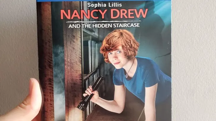 Nancy Drew And The Hidden Staircase DVD. Nancy Drew And The Hidden Staircase film is heading home on Digital March 26, 2019 and on Blu-ray&trade; Combo Pack & DVD on April 2, 2019! If you haven't heard about the newest film in the Nancy Drew series then look no further. Check out all of the info below on what to expect with this family-friendly film.